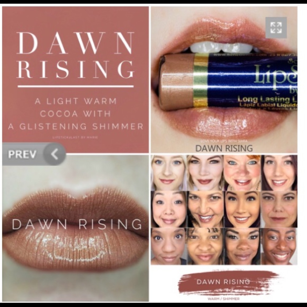 LipSense Dawn Rising color